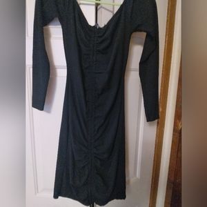 Pretty little thing black dress size 10